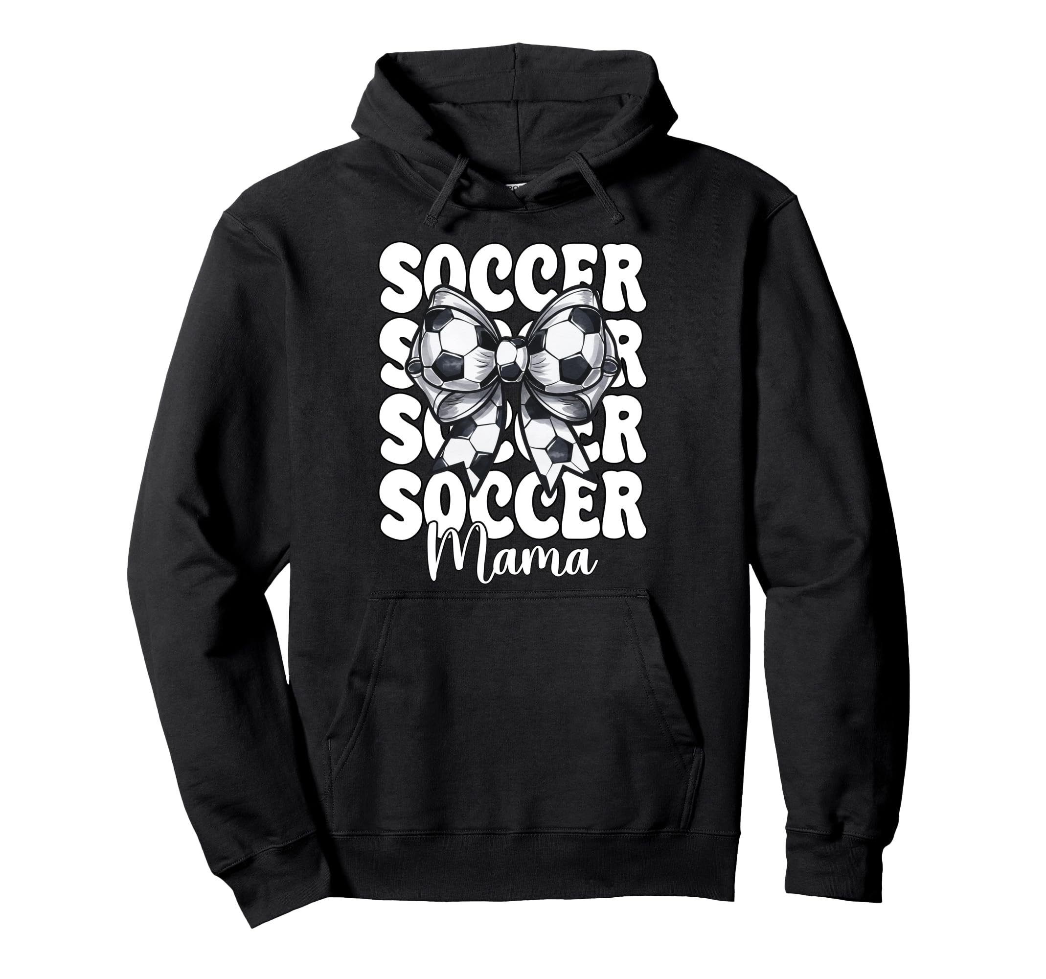 Soccer Mama Soccer Mom Mothers Day Hoodie - Minimalist Print for Adults