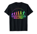 Soccer Evolution Soccer Player T-Shirt - Fun Novelty Design Men Women