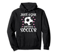 Soccer Lovers Just Who Loves Soccer Hoodie - Streetwear Style Men Women