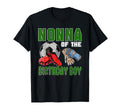 Nonna Birthday Soccer Group Family T-Shirt - Trendy Graphic for Adults