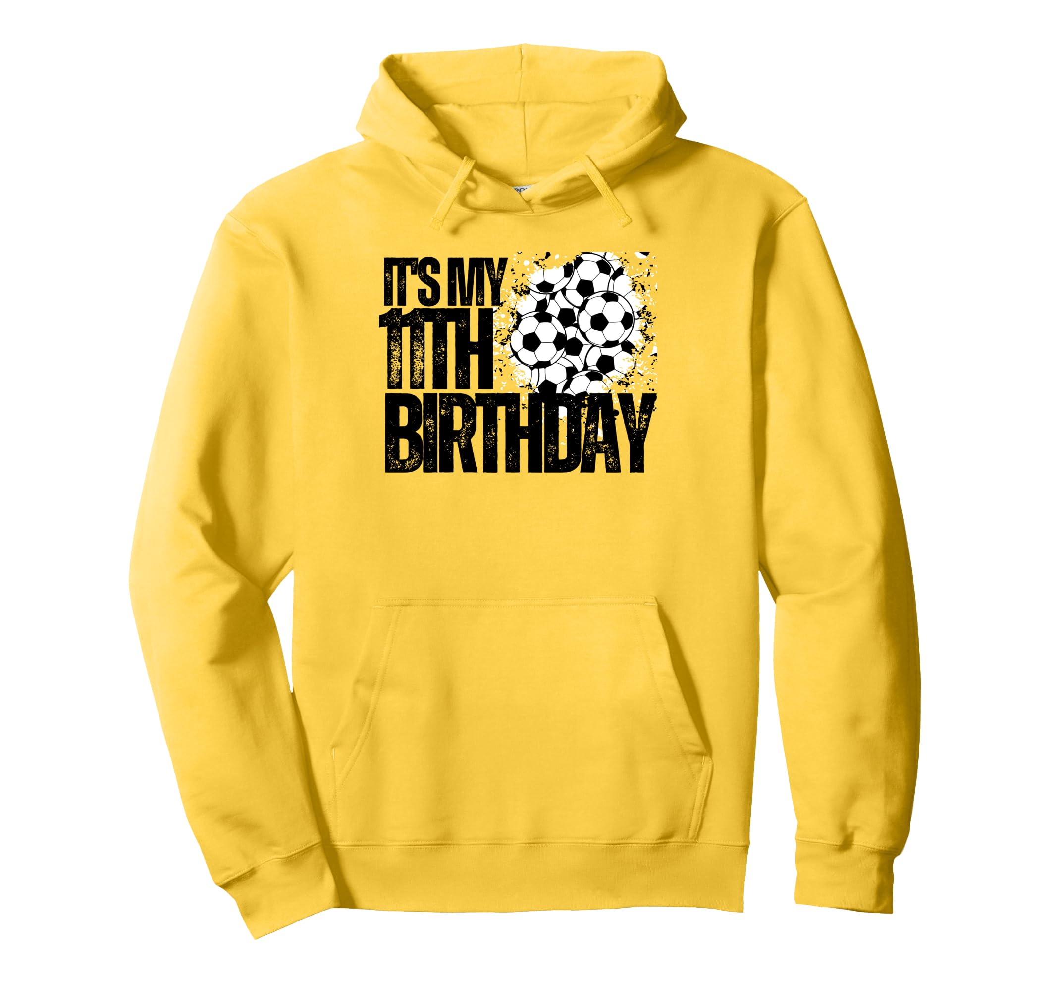 Its My 11Th Birthday Soccer Player 11Th Hoodie - Trendy Graphic Men Women