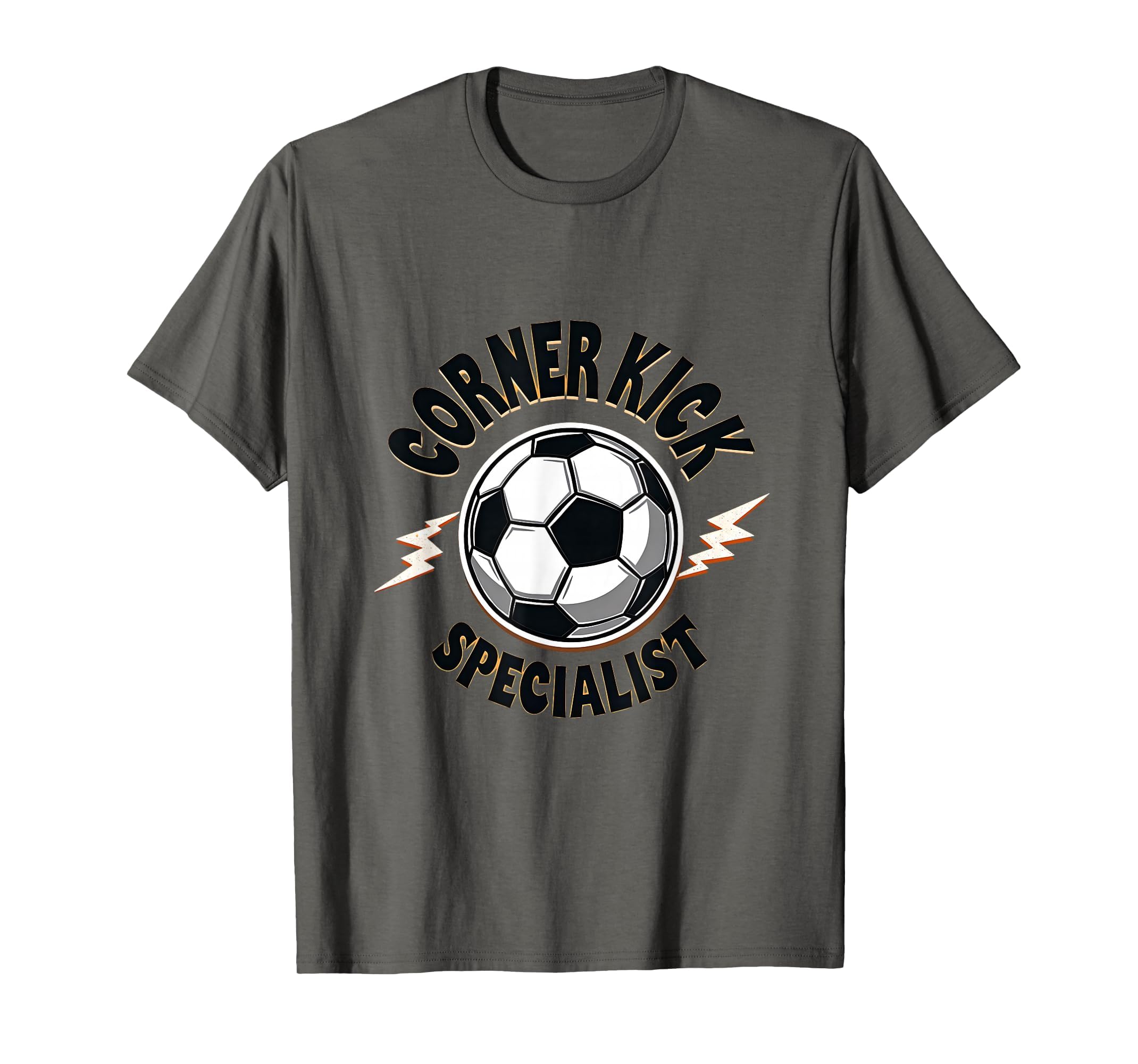 Corner Kick Specialist Soccer T-Shirt - Minimalist Print for Adults