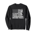 Soccer Coaching Training Trainer Sweatshirt - Minimalist Print Unisex
