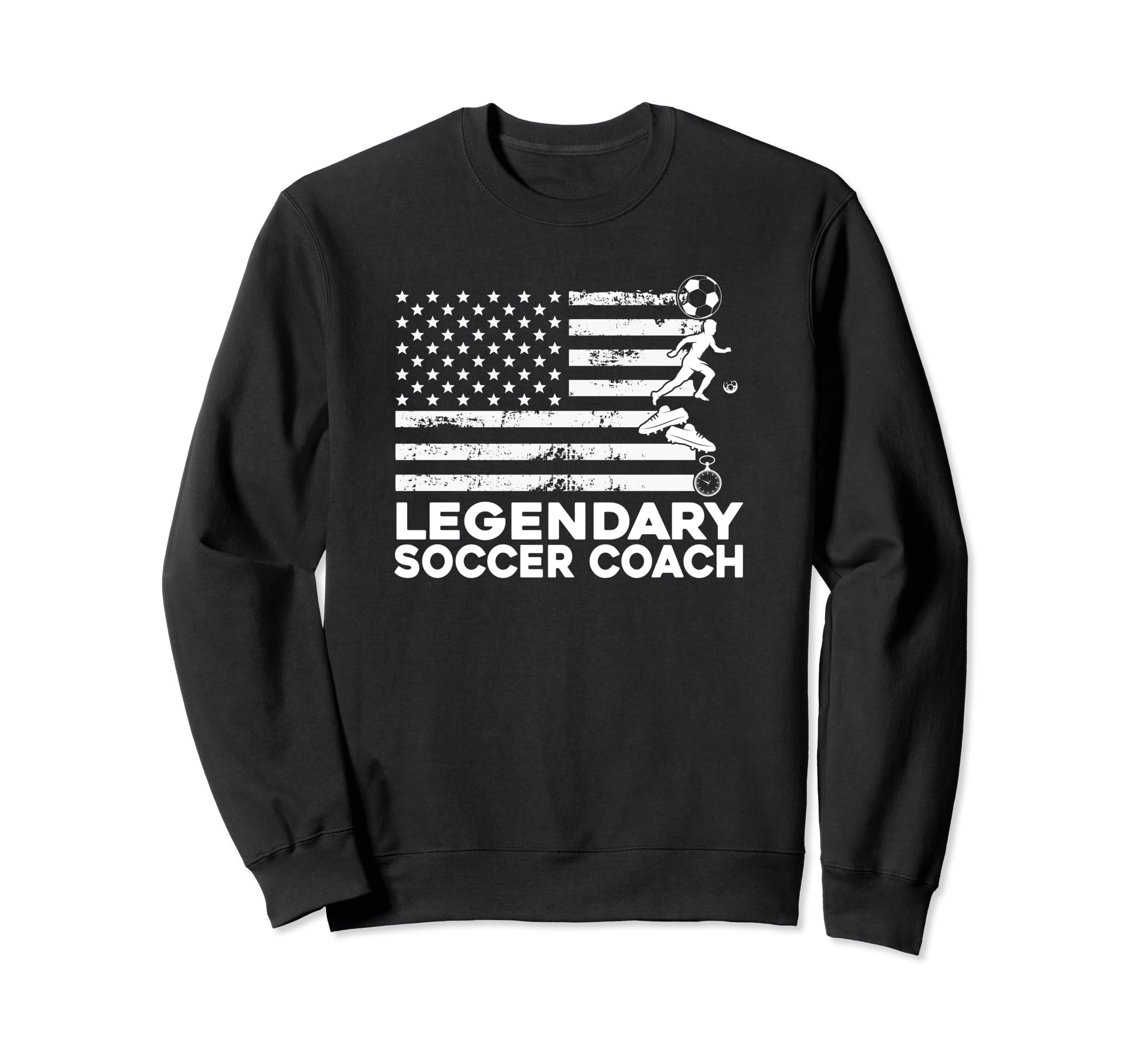 Soccer Coaching Training Trainer Sweatshirt - Minimalist Print Unisex