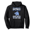 You Cant Buy Happiness But You Can Hoodie - Novelty Apparel for Adults
