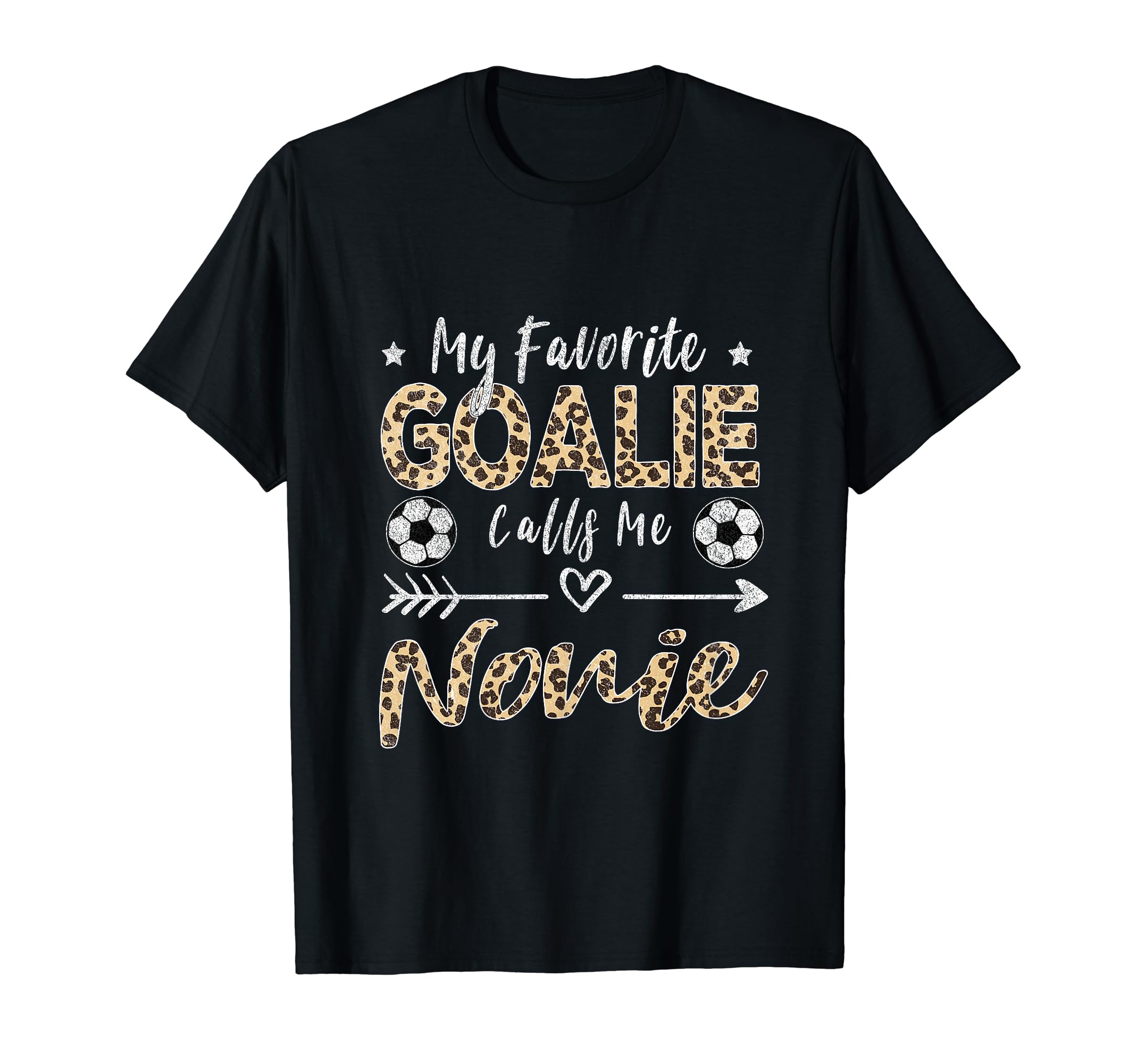 My Favorite Goalie Calls Me Nonie T-Shirt - Trendy Graphic Men Women