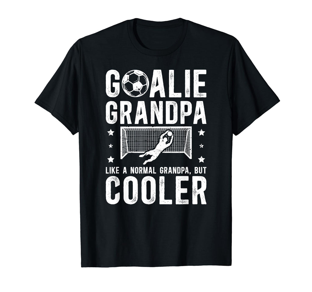 Soccer Goalie Grandpa Soccer Goalkeeper T-Shirt - Custom Art Print Unisex