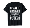 Soccer Goalie Grandpa Soccer Goalkeeper T-Shirt - Custom Art Print Unisex