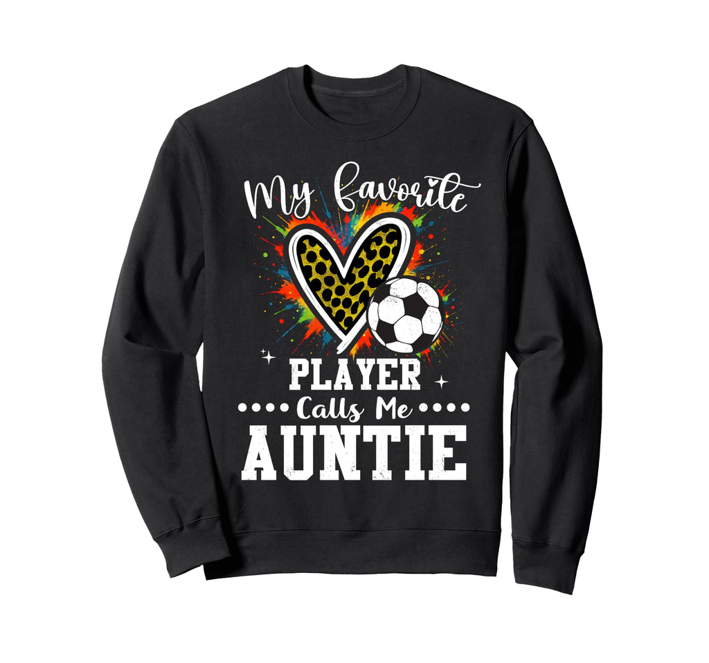 My Favorite Soccer Player Calls Me Sweatshirt - Trendy Graphic Men Women