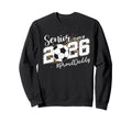 Proud Daddy 2026 Senior Soccer Ball Sweatshirt - Graphic Print Men Women