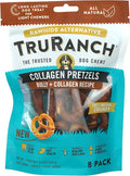 Collagen Pretzels, Bully - Collagen Dog Treats - Long Lasting Healthy Joint Support Dog Treat - Rawhide Alternative - Skin & Coat Health, 1 Bag, 8 Count