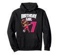 7Th Birthday Soccer Dabbing 7 Years Old Hoodie - Graphic Print for Adults