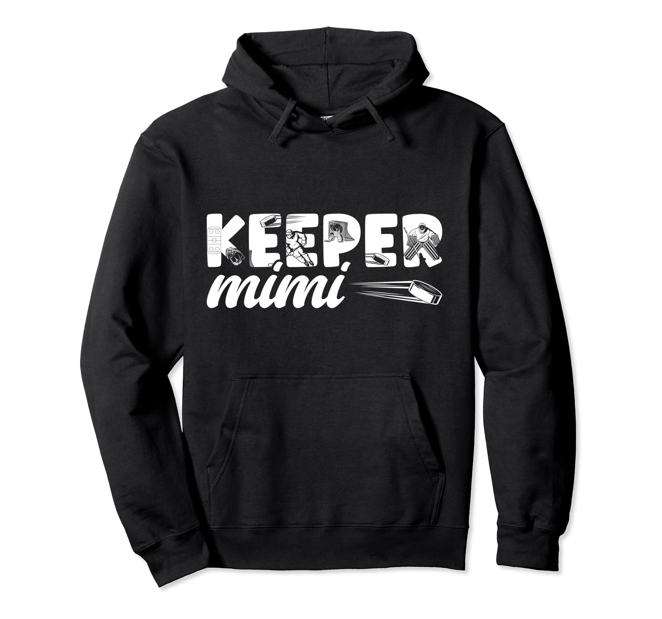 Ice Hockey Keeper Mimi Ice Hockey Hoodie - Custom Art Print Men Women