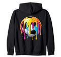 Colorful Soccer Accessories Drip Vibe T-Shirt - Custom Art Print Men Women