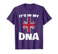 Its My Dna Uk Union Jack United T-Shirt - Aesthetic Graphic for Adults
