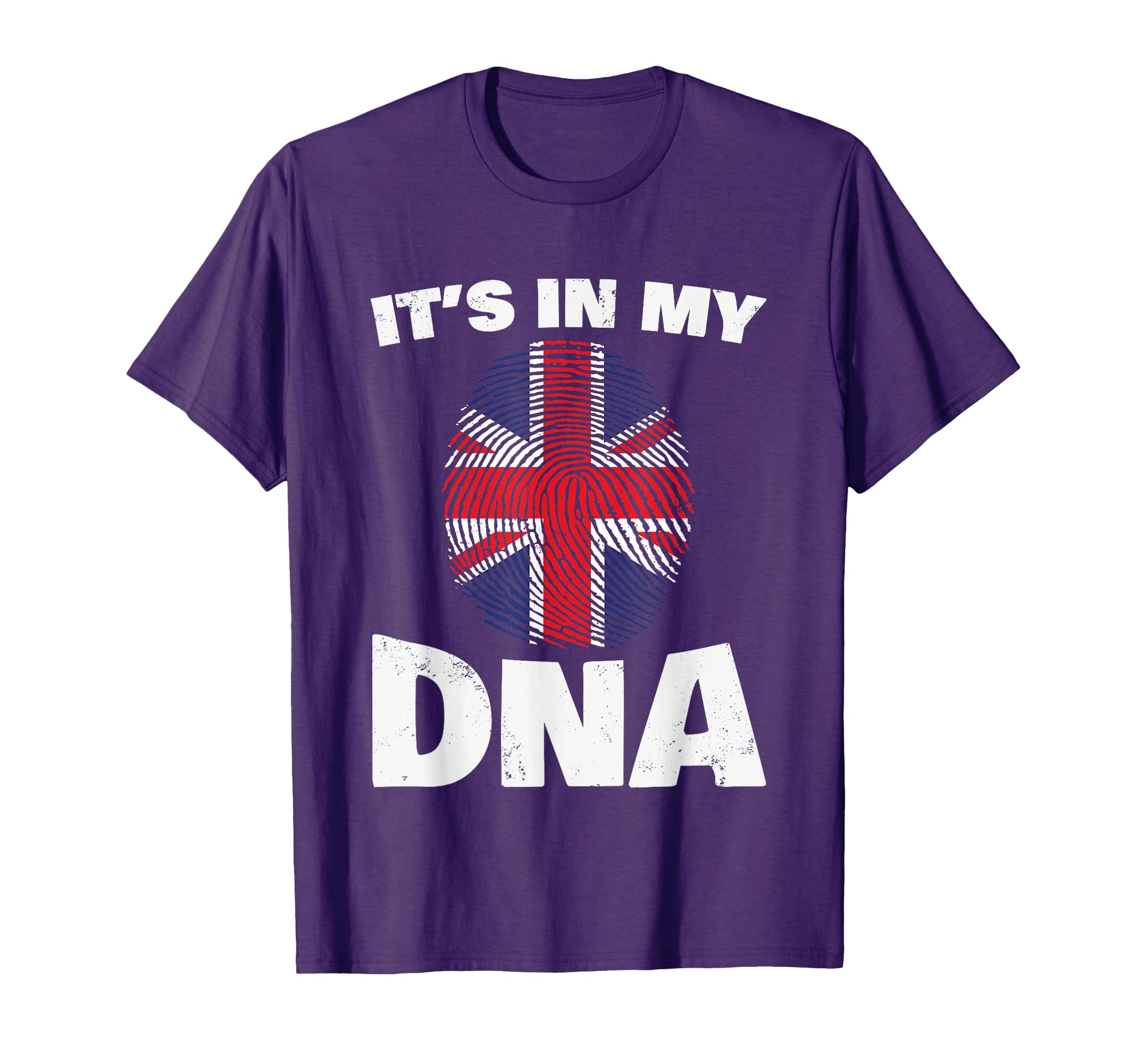 Its My Dna Uk Union Jack United T-Shirt - Aesthetic Graphic for Adults