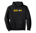 Senior 2025 High School College Hoodie - Casual Everyday Wear for Adults