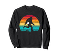 Bigfoot Sasquatch Playing Soccer Sweatshirt - Custom Art Print Unisex