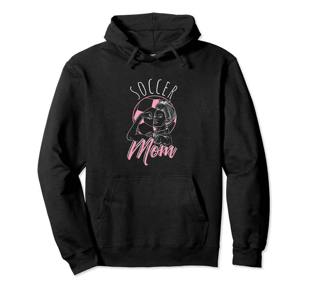 Soccer Mom Sport Athlete Family Mothers Day Hoodie - Unique Graphic Unisex