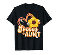 Soccer Aunt Heart Ball Mothers Day T-Shirt - Custom Art Print Men Women