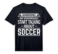 Mens Warning May Spontaneously Start T-Shirt - Novelty Apparel Men Women