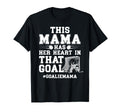 Proud Hockey Goalie Mama Ice Hockey T-Shirt - Aesthetic Graphic for Adults