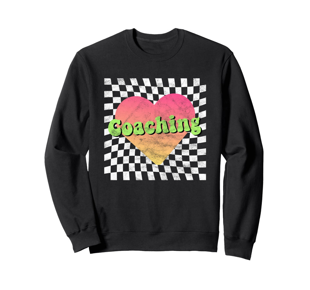 Coaching Coach Lover Heart Sweatshirt - Minimalist Print Unisex