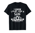 I Play Like Try To Keep Up Soccer Funny T-Shirt - Unique Graphic for Adults