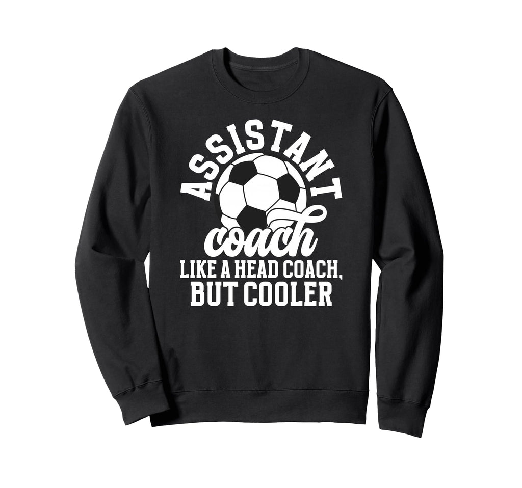 Soccer Assistant Coach Definition Soccer Sweatshirt - Graphic Print Unisex