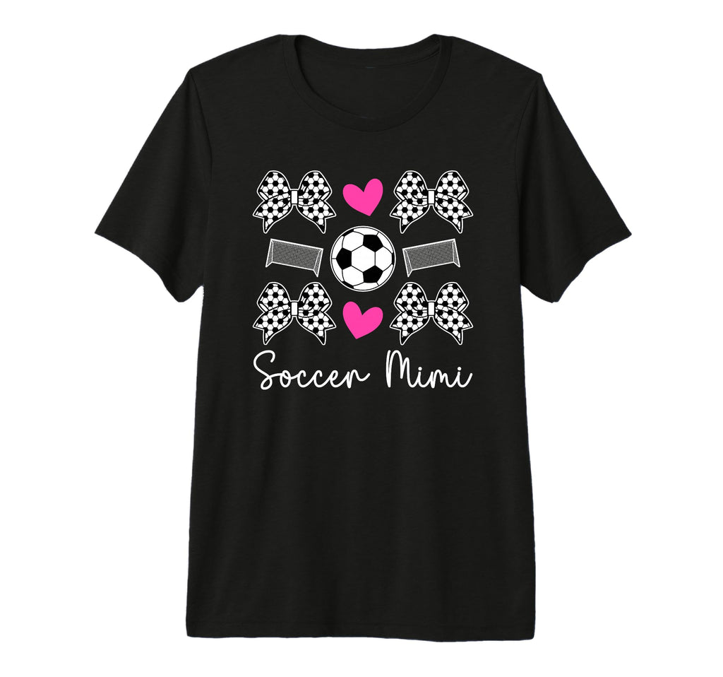 Soccer Mimi Coquette Mimi Soccer T-Shirt - Casual Everyday Wear Men Women