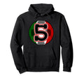 5 Year Old Birthday Mexican Soccer Party Hoodie - Graphic Print Men Women