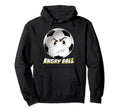 Angry Ball Football Sport Soccer Player Hoodie - Graphic Print Unisex