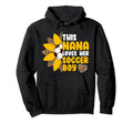Nana Loves Soccer Sports Player Football Hoodie - Unique Graphic Men Women