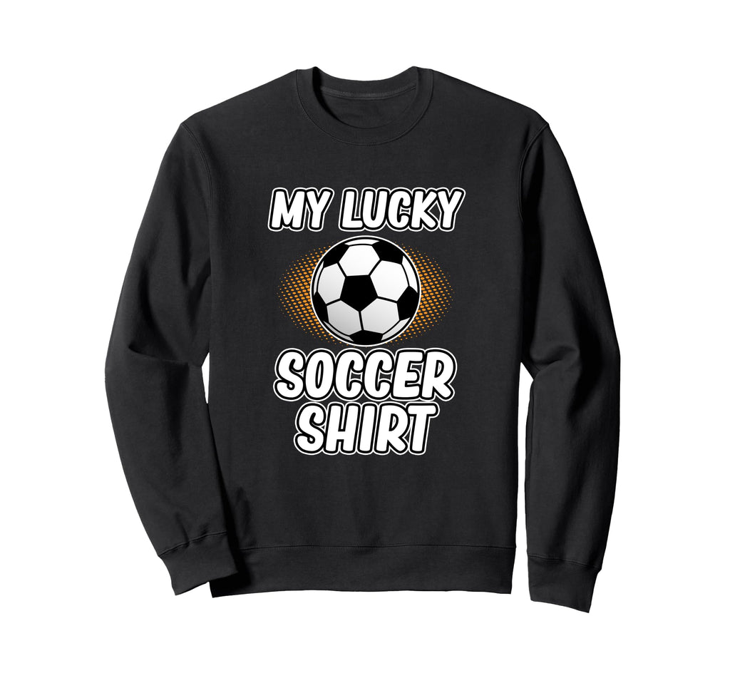 My Lucky Soccer Football Sweatshirt - Casual Everyday Wear for Adults