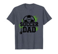 Proud Soccer Dad Whistle Sports Fan T-Shirt - Graphic Print Men Women