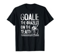 Goalie Craziest Team Soccer Player T-Shirt - Minimalist Print for Adults