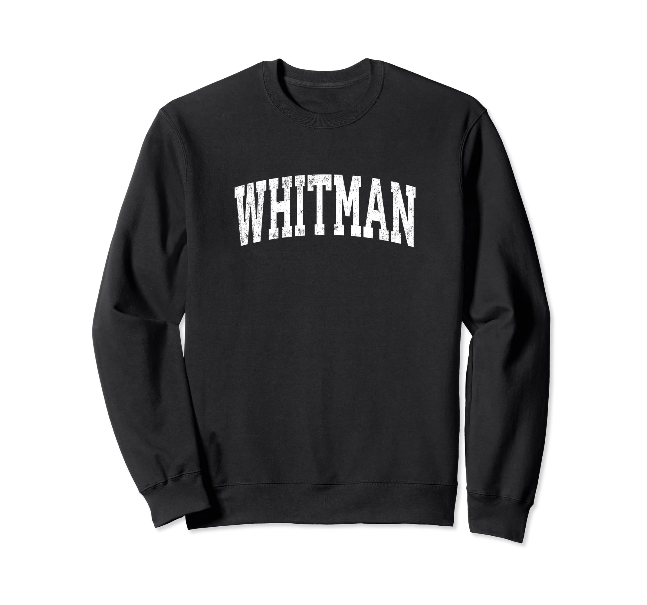 Whitman Massachusetts Ma Athletic Sweatshirt - Aesthetic Graphic Men Women
