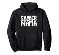 Soccer Mama Groovy Soccer Moms Hoodie - Novelty Apparel for Adults