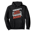Somebodys Loud Mouth Crying Player Hoodie - Fun Novelty Design for Adults