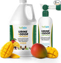 Urine & Odor Turf Detox: Mango 32 oz Sprayer & Gallon Refill Professional Enzyme Cleaner & Odor Eliminator for Artificial Grass, Turf, Concrete, Patios, Enzymatic Cleaner for Dogs & Cats