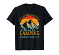 Father And Daughter Camping Buddies T-Shirt - Fun Novelty Design Unisex