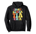 My Soccer Tia Era Game Day Groovy Hoodie - Graphic Print for Adults