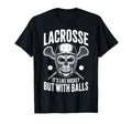 Funny Lacrosse Goalie Lax Goalkeeper T-Shirt - Unique Graphic Men Women