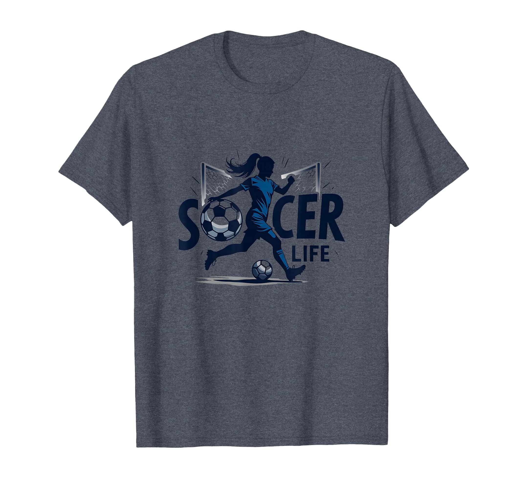 Soccer Is Life Womens Passion Beautiful T-Shirt - Novelty Apparel Unisex