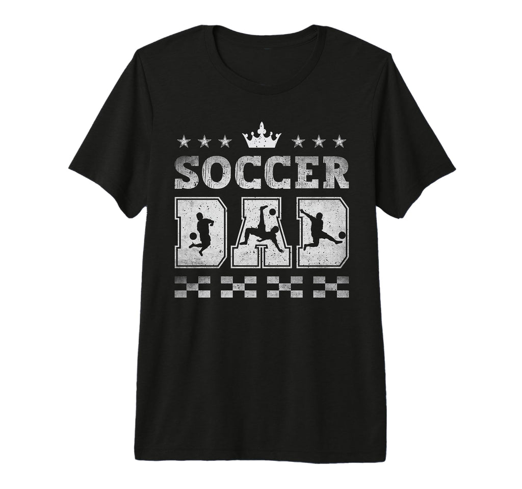 Soccer Dad Fathers Day Soccer Father T-Shirt - Aesthetic Graphic Unisex