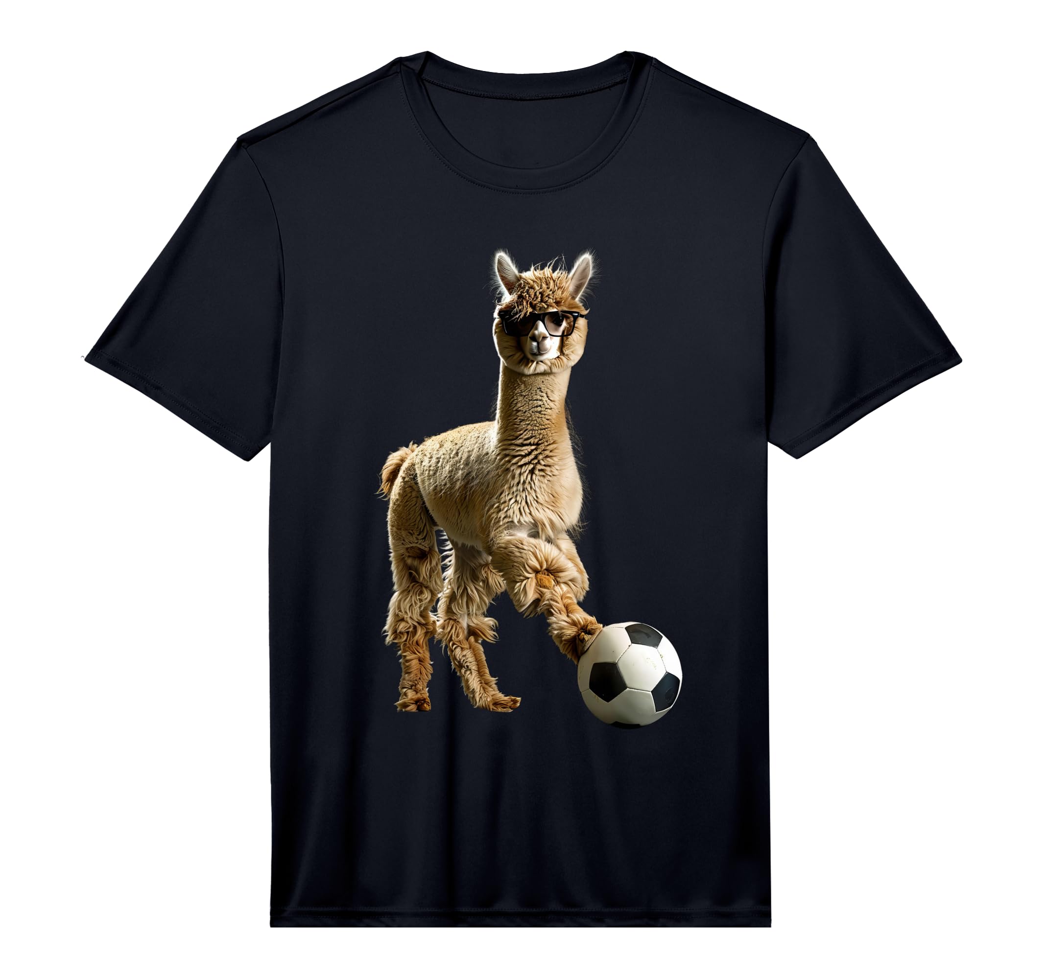 Alpaca Soccer Performance T-Shirt - Streetwear Style Men Women