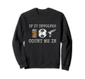 Soccer Player Football Goalie Goalkeeper Sweatshirt - Graphic Print Unisex