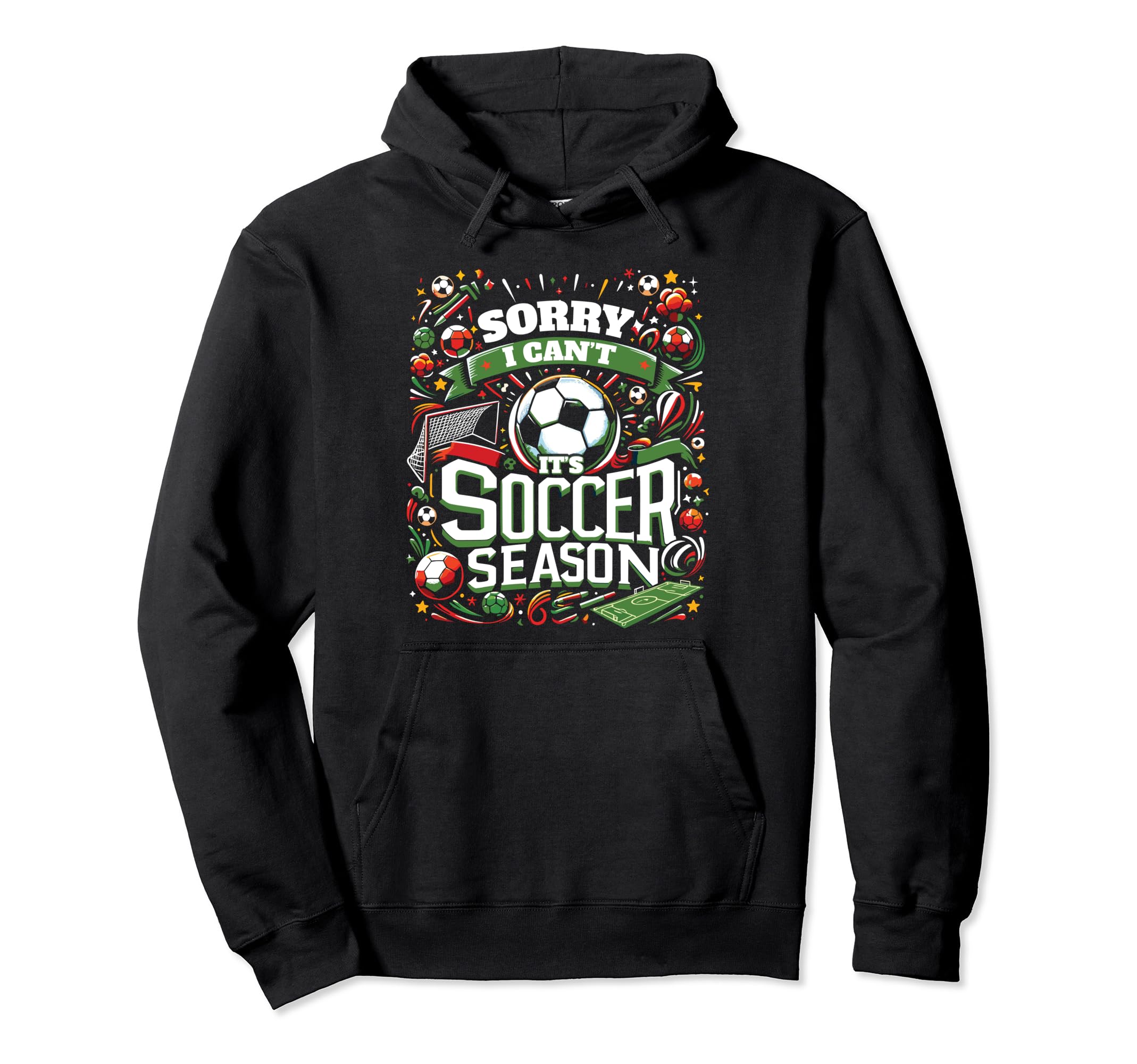 Funny Soccer Hoodie - Casual Everyday Wear Unisex