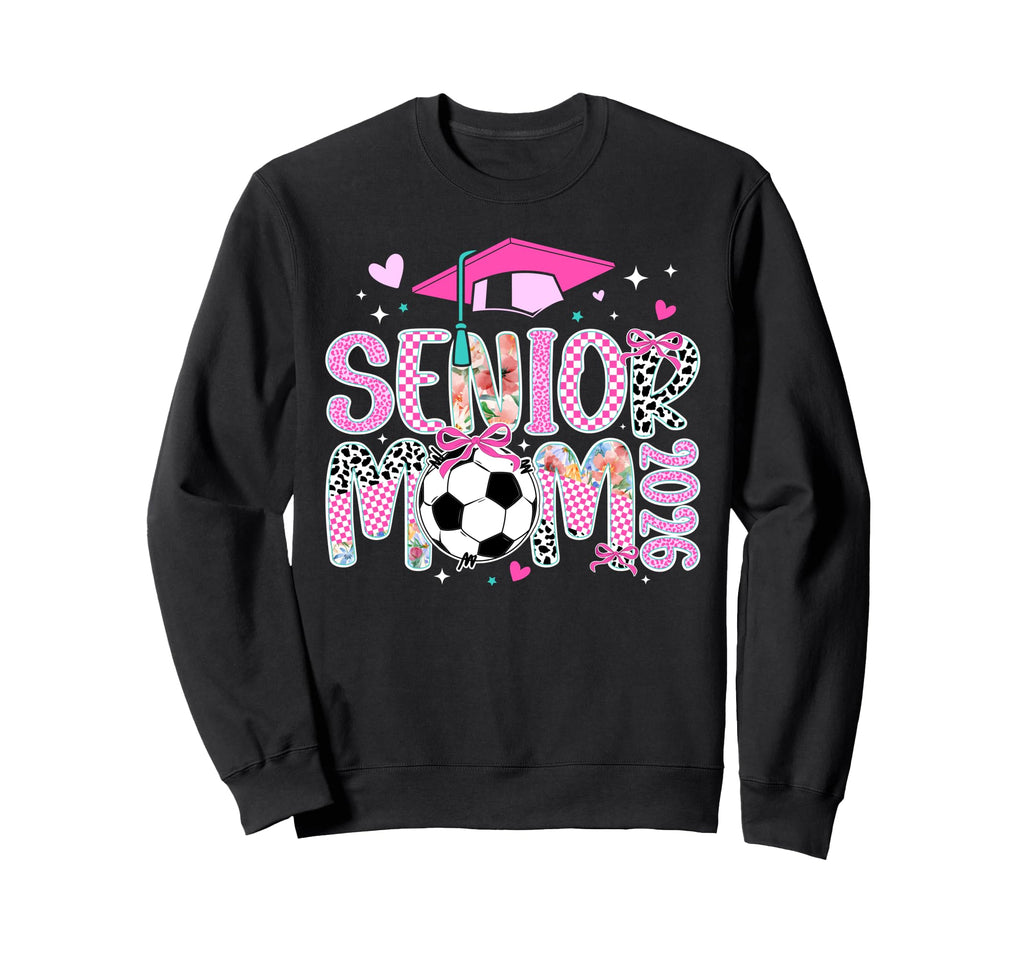 Soccer Senior Mom 2026 Soccer Sweatshirt - Aesthetic Graphic Men Women