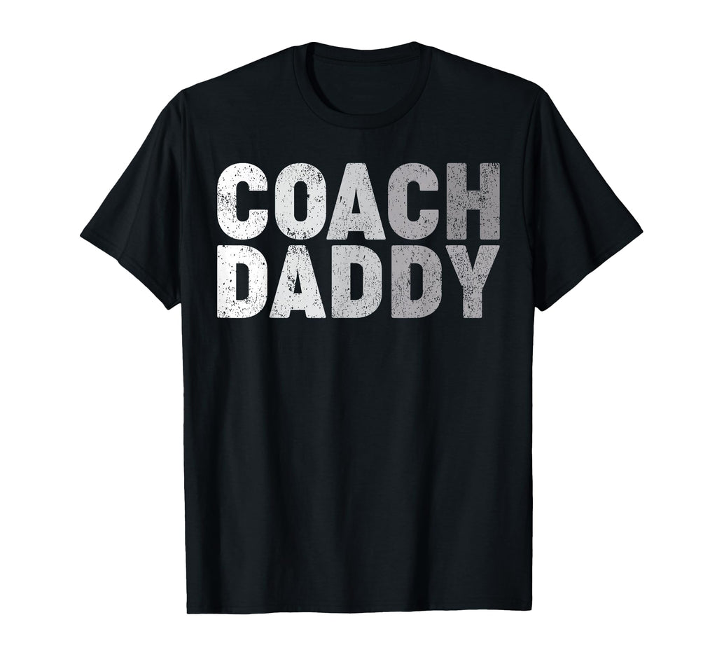 Coach Daddy Soccer Football T-Shirt - Aesthetic Graphic Men Women